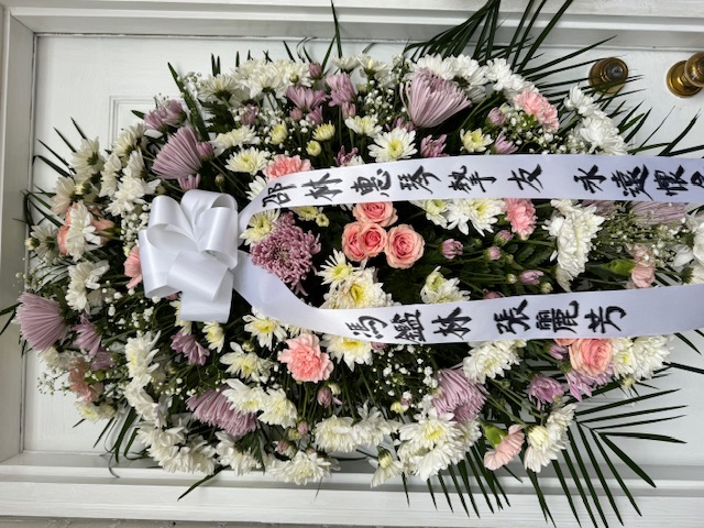 White and purple roses